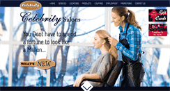 Desktop Screenshot of celebritysalons.com